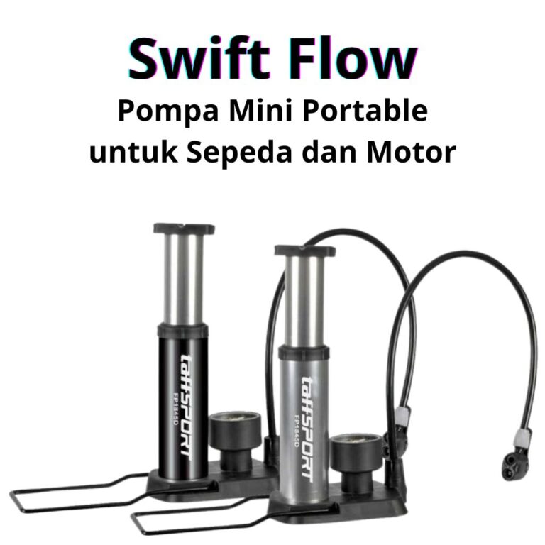 swift flow pompa angin portable